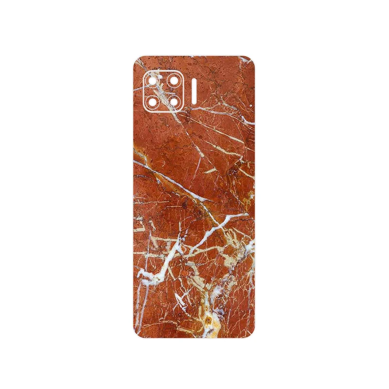 برچسب پوششی ماهوت مدل Red Marble مناسب برای گوشی موبایل موتورولا Moto G 5G Plus