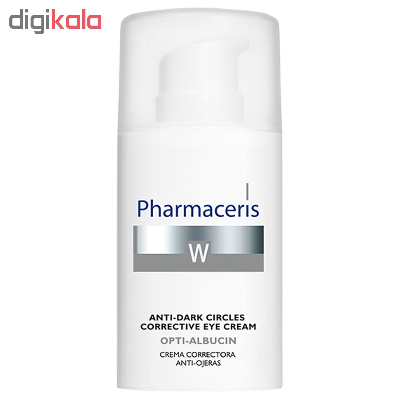 کرم روشن کننده و ضد چروک دور چشم فارماسریز مدل Opti-Albucin حجم 15 میلی لیتر کرم روشن کننده و ضد چروک دور چشم فارماسریز مدل Opti-Albucin حجم 15 میلی لیتر