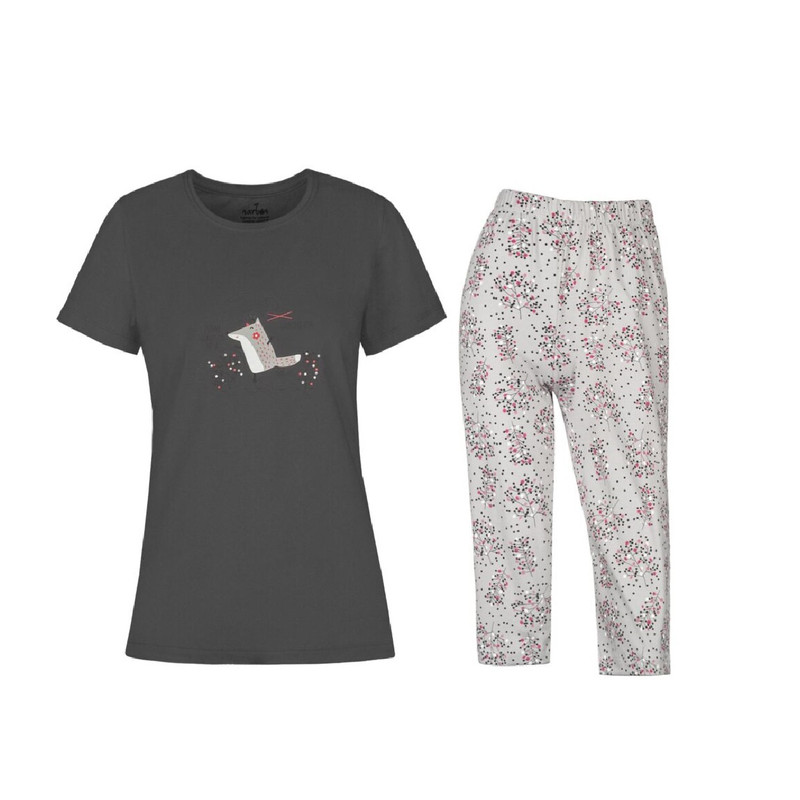 ست تی شرت و شلوارک زنانه مدل SABA-3820