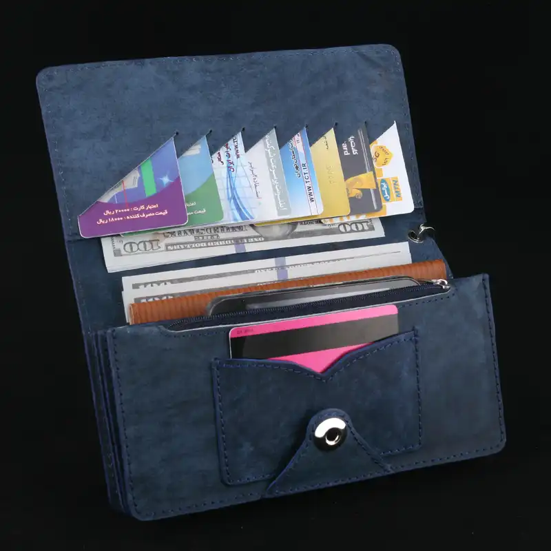 کیف پول چرم یلسان مدل رادیس کد RDS-014-SH