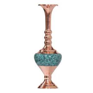 گلدان فیروزه کوبی لوح هنر کد 1234