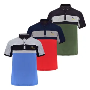 پولوشرت آستین کوتاه مردانه مدل M2602 مجموعه 3 عددی