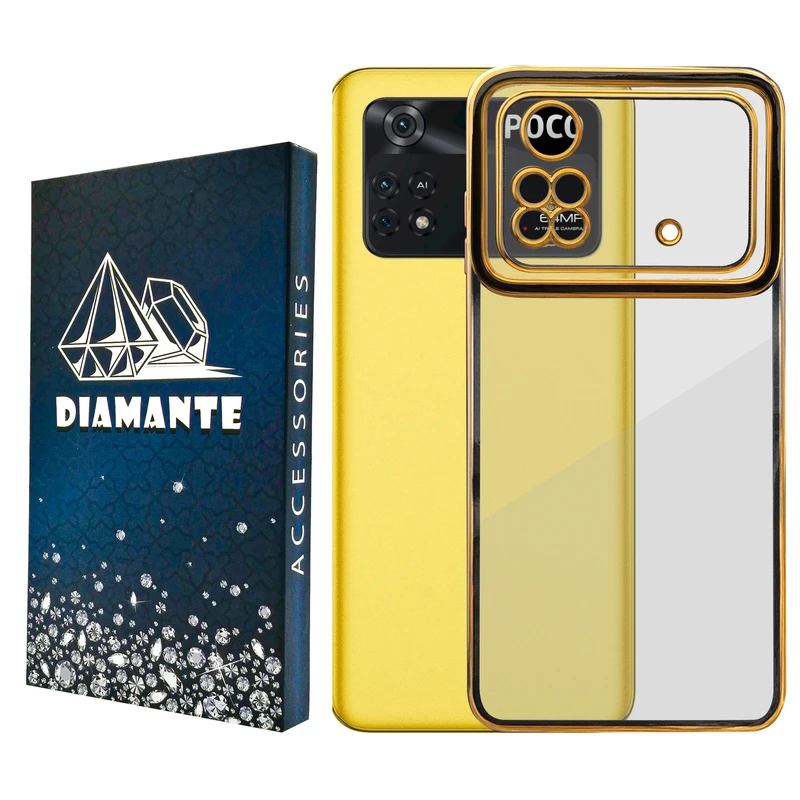 کاور دیامانته مدل Ana Navy مناسب برای گوشی موبایل شیائومی Poco M4 Pro 4G / M4