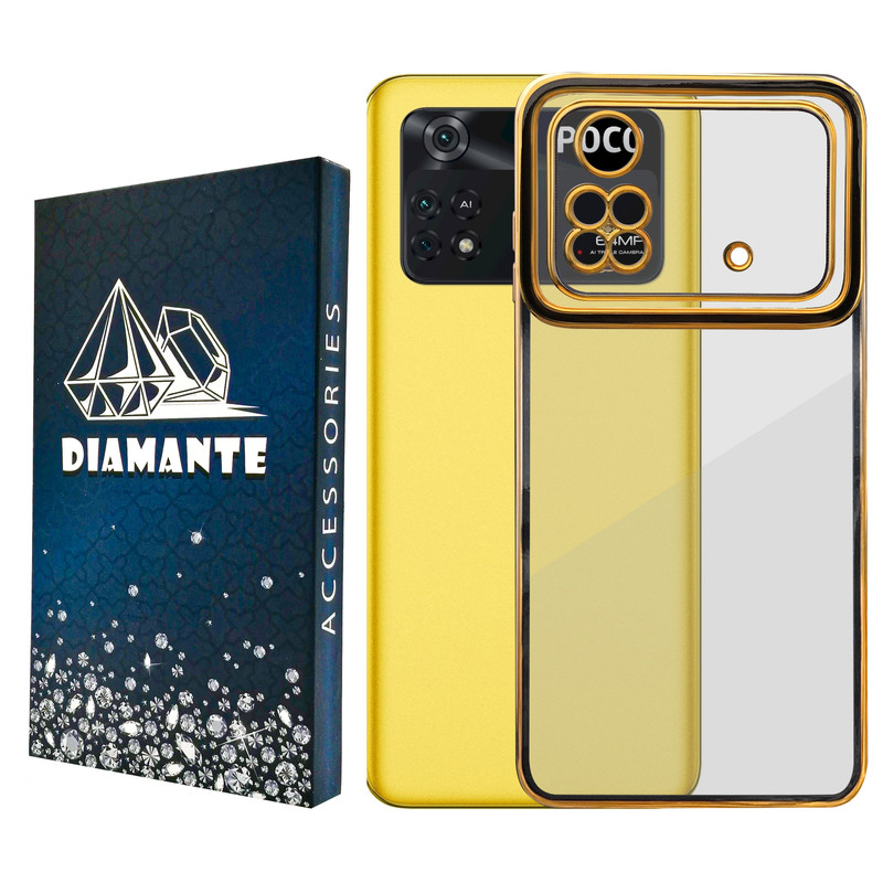 کاور دیامانته مدل Ana Navy مناسب برای گوشی موبایل شیائومی Poco M4 Pro 4G / M4