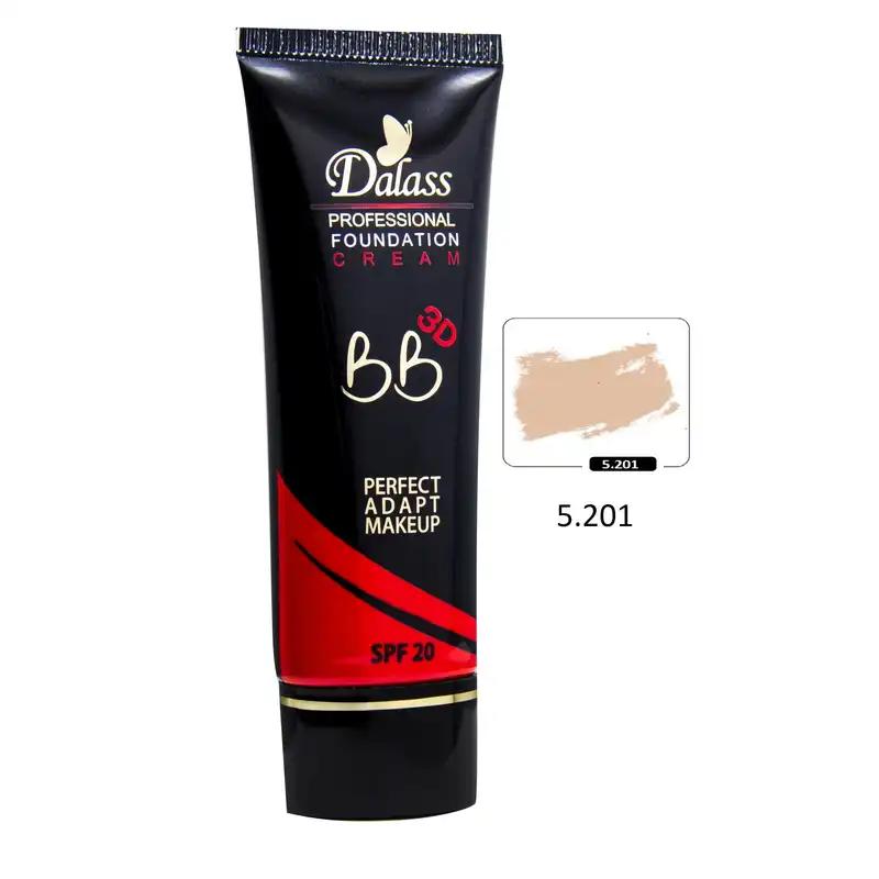 کرم پودر BB دالاس مدل 3D شماره 201 حجم 40 میلی لیتر