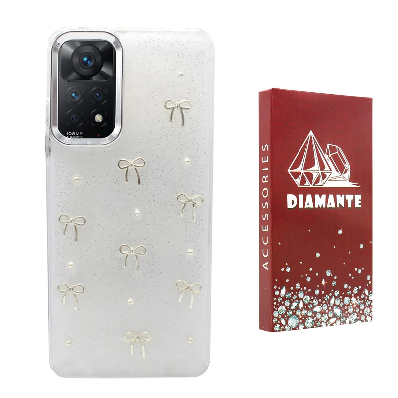 کاور دیامانته مدل Bowtie Ros مناسب برای گوشی موبایل شیائومی Redmi Note 12 Pro 4G