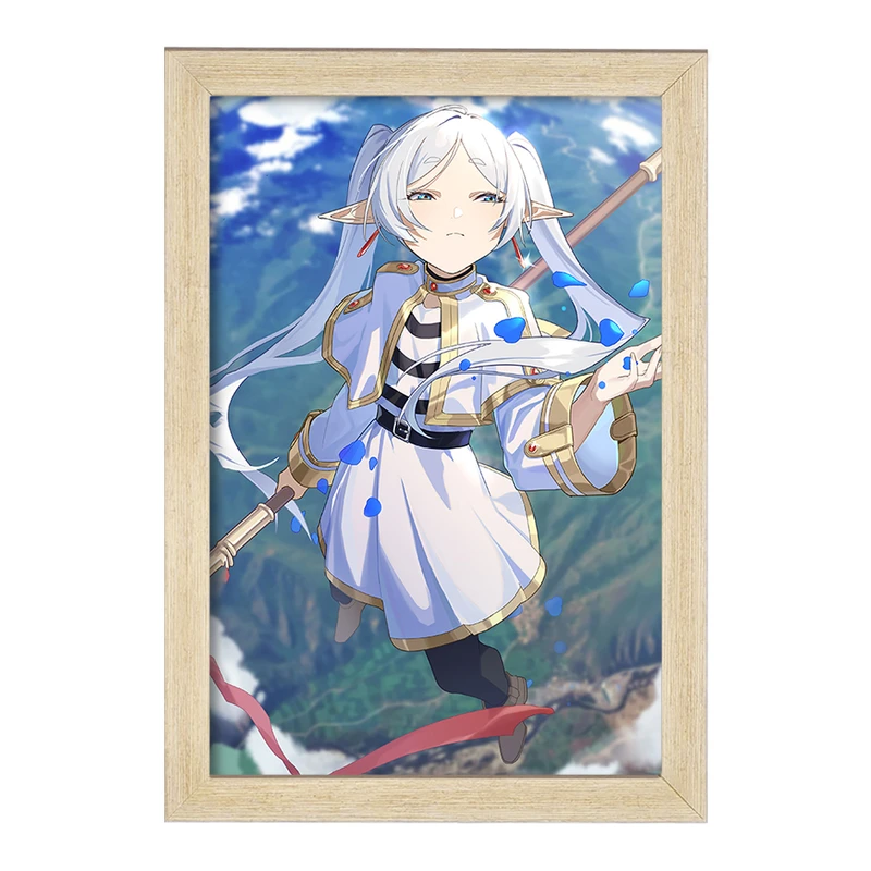 تابلو خندالو مدل انیمه فریرن (Frieren) کد 33930