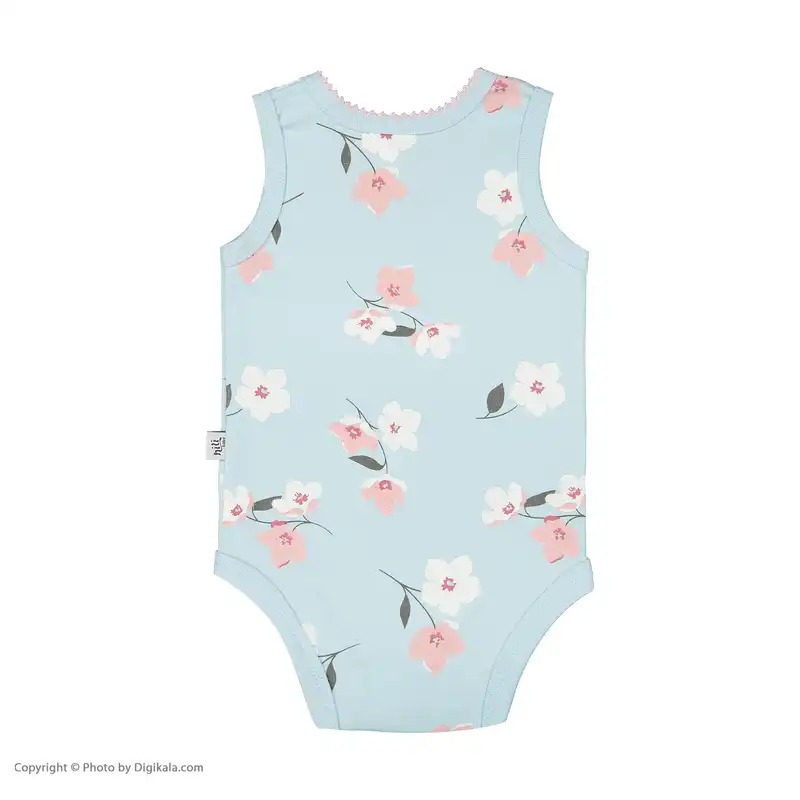 بادی نوزادی نیلی مدل lovly 86160
