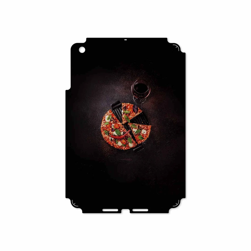 برچسب پوششی ماهوت مدل Pizza مناسب برای تبلت اپل iPad mini 2012 A1432