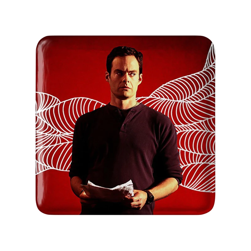 مگنت خندالو طرح سریال بری Barry مدل مربعی کد 29802