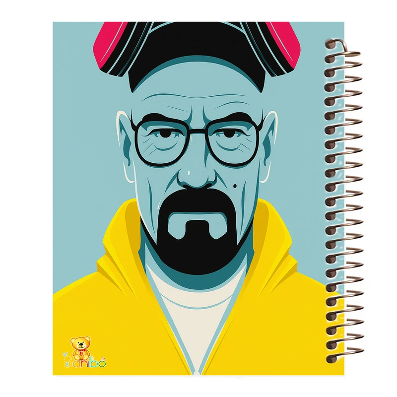 دفتر نقاشی 50 برگ بانیبو مدل  بریکینگ بد کد 1115