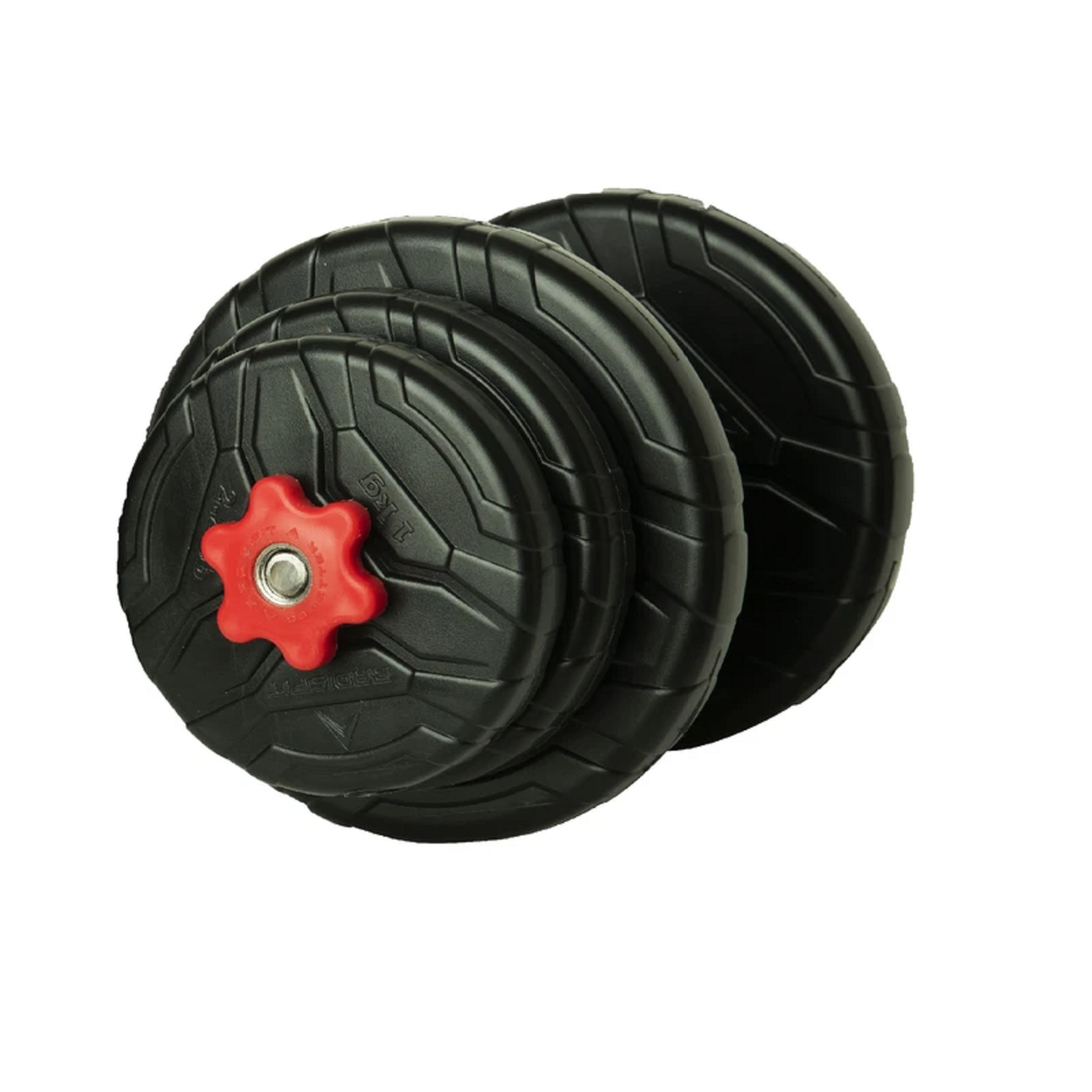 دمبل گرد رادیس فیت مدل DVP-7Mix One Handle وزن 7 کیلوگرم