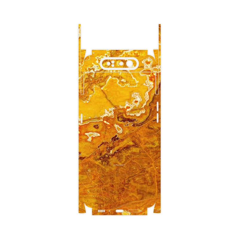 برچسب پوششی ماهوت مدل Gold Marble-FullSkin مناسب برای گوشی موبایل سامسونگ Galaxy A80