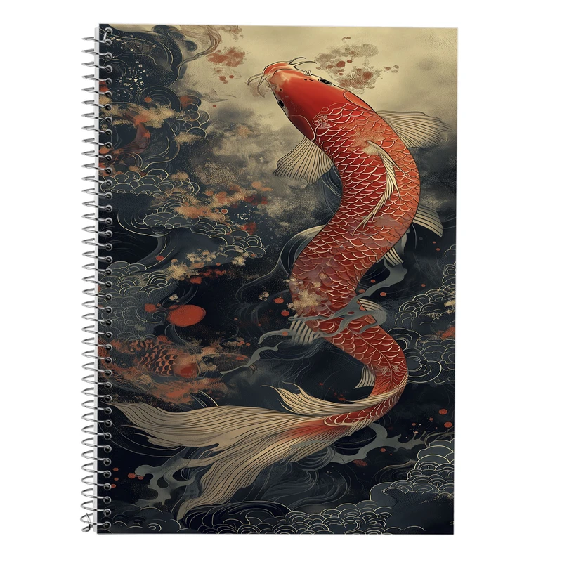 دفتر زبان 50 برگ مدوپد طرح فانتزی کد DF14402