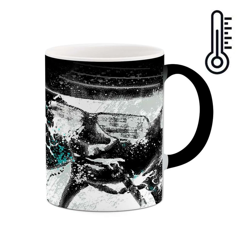 ماگ حرارتی کاکتی مدل نقاشی کد mgh13632