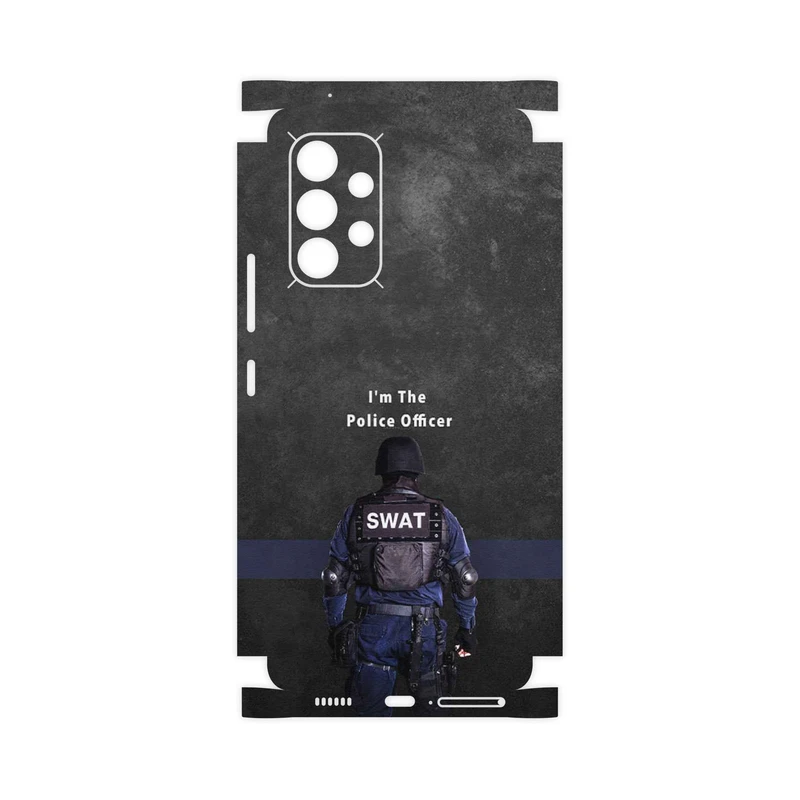 برچسب پوششی ماهوت مدل Police Officer-FullSkin مناسب برای گوشی موبایل سامسونگ Galaxy A53 5G