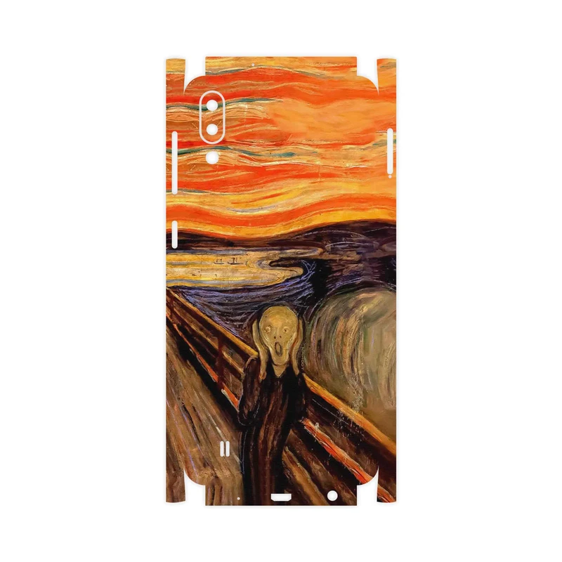 برچسب پوششی ماهوت مدل The Scream of Munch-FullSkin مناسب برای گوشی موبایل سامسونگ Galaxy M10