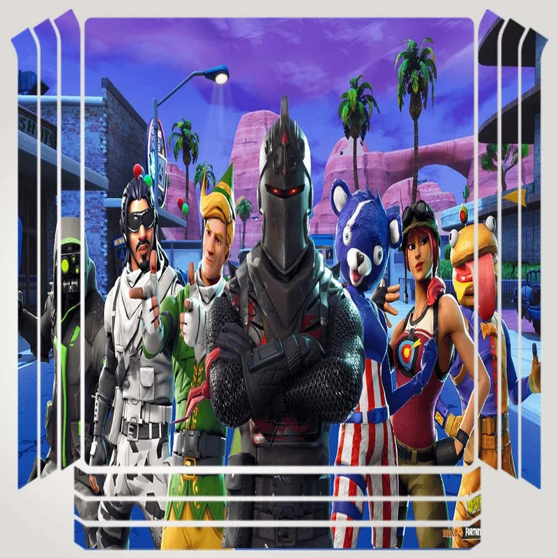 برچسب پلی استیشن ۴ مدل PSP-301 fortnite کد PSP-317 