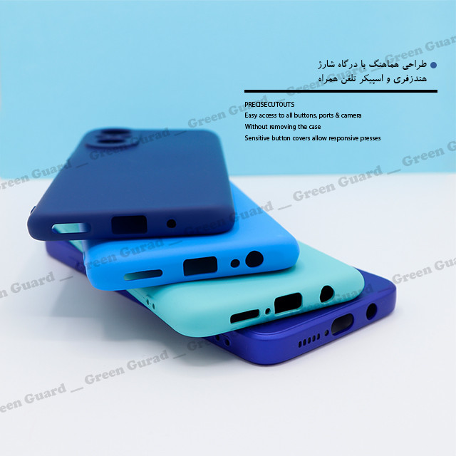 کاور گرین گارد مدل Kygo طرح سیلیکونی مناسب برای گوشی موبایل سامسونگ Galaxy J6 Plus