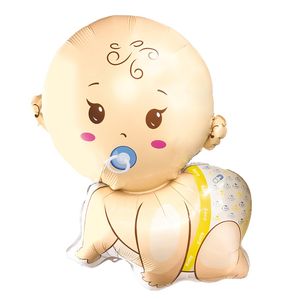 بادکنک طرح نوزاد مدل فویلی Baby B&G