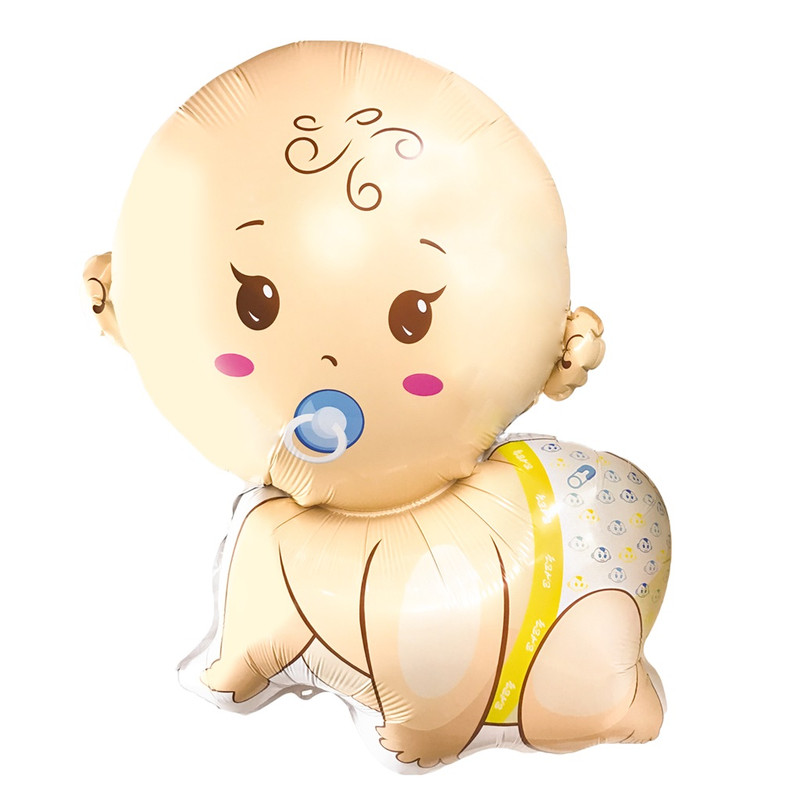 بادکنک طرح نوزاد مدل فویلی Baby B&G