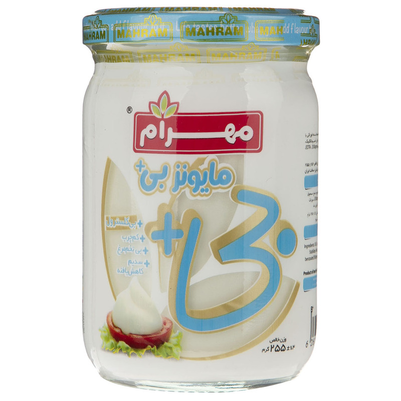 سس مایونز بی پلاس مهرام مقدار 255 گرم