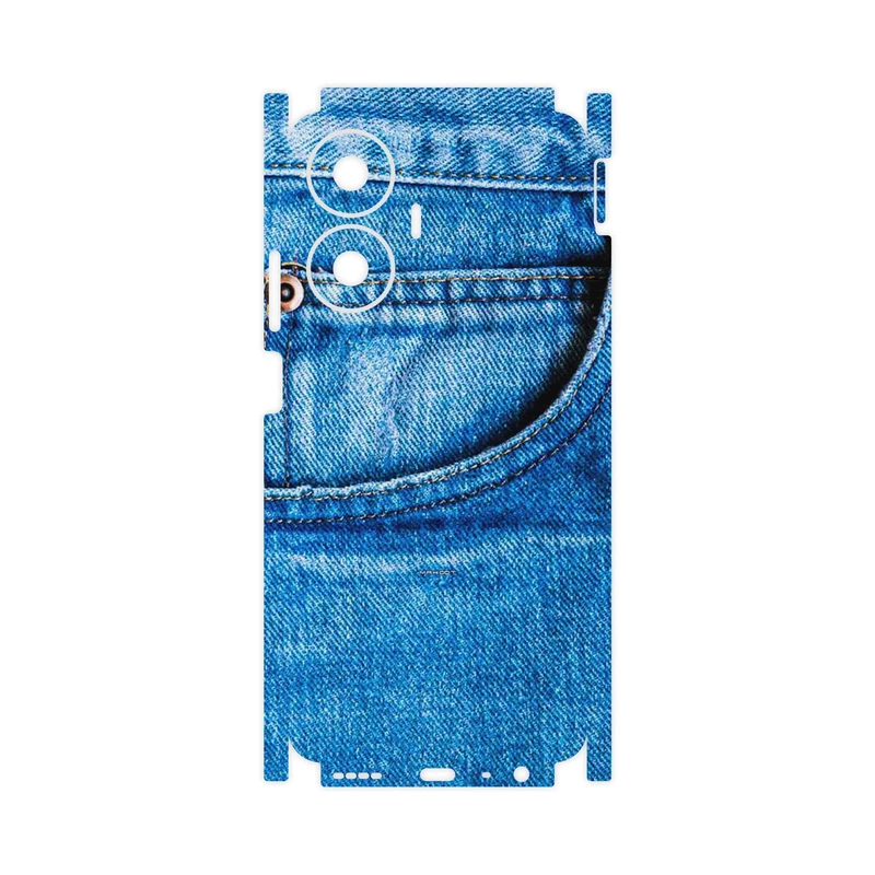 برچسب پوششی ماهوت مدل Fabric Texture 7-FullSkin مناسب برای گوشی موبایل ریلمی C55