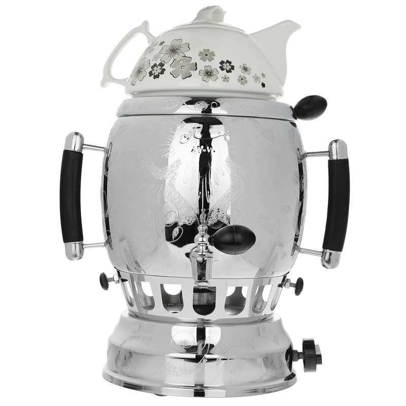 سماور گازسوز ماهان مدل K-83020 ظرفیت 6 لیتر