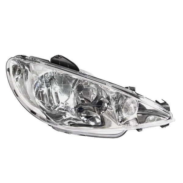 طلق چراغ جلو راست مدل hd-320 فابریک مناسب برای پژو 206