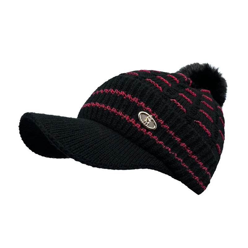 کلاه بافتنی بچگانه مدل داخل خز نقابدار سام 628