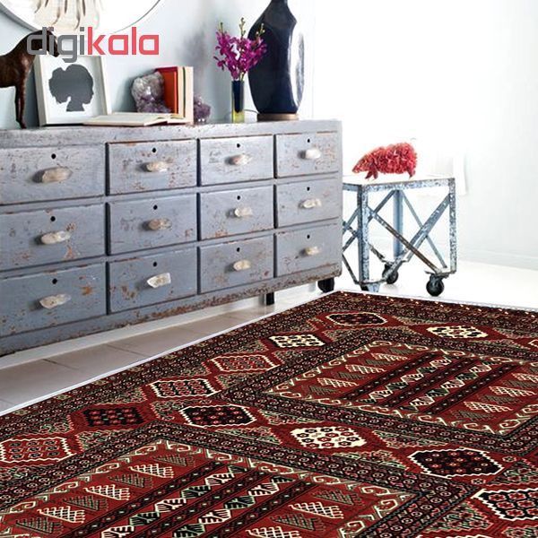 فرش ماشینی مهیار دلیجان طرح بلوچی کد1001 main 1 3