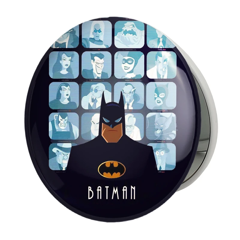 آینه جیبی خندالو طرح بتمن Batman مدل تاشو کد 25814 