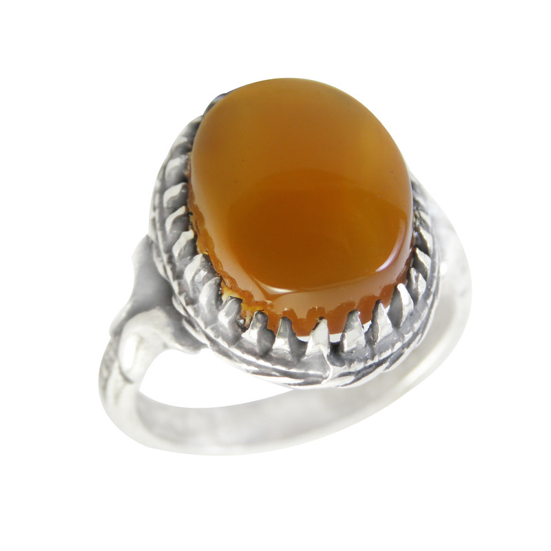 انگشتر نقره مردانه کد 2668