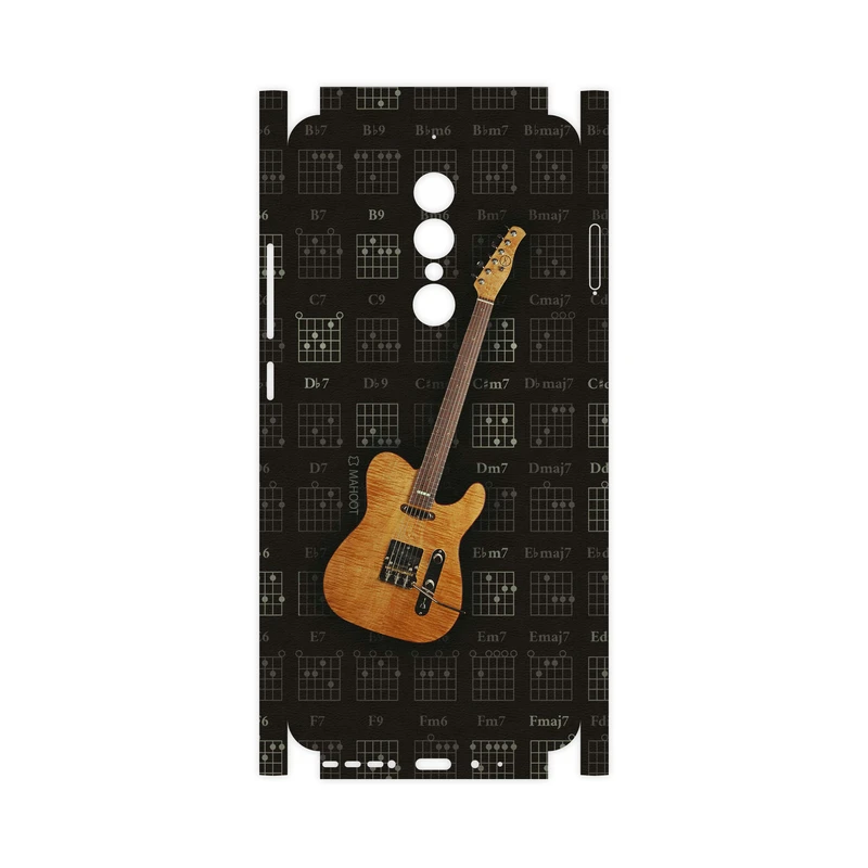برچسب پوششی ماهوت مدل Guitar-Instrument-FullSkin مناسب برای گوشی موبایل جی ال ایکس Shahin