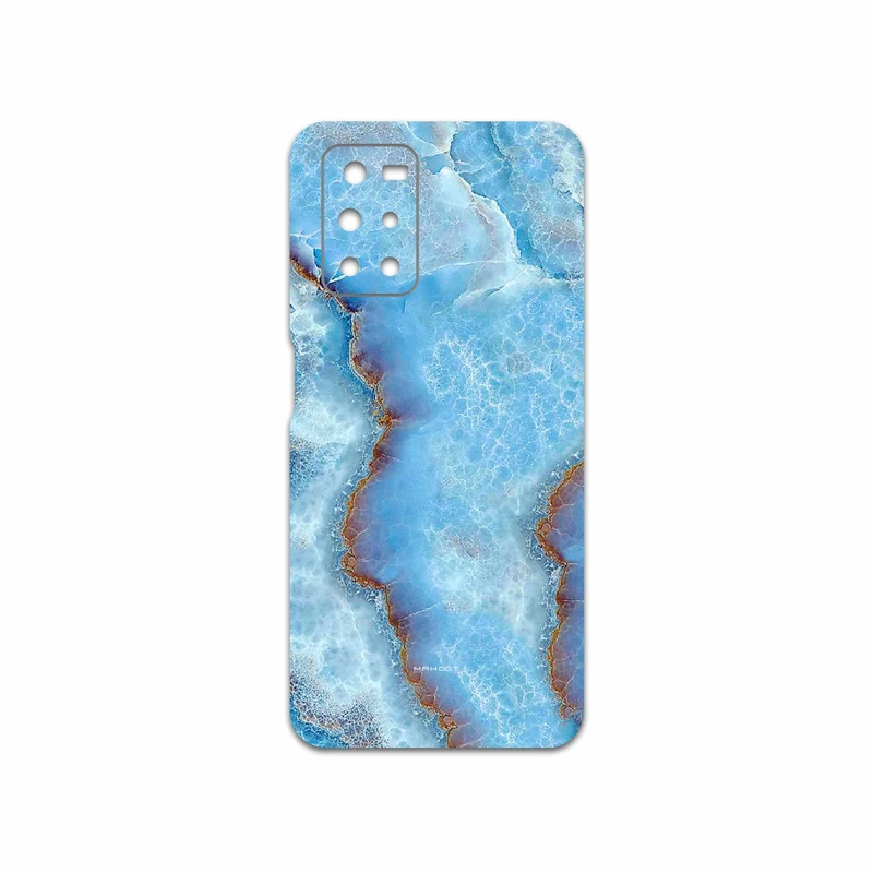 برچسب پوششی ماهوت مدل Blue-Ocean-Marble مناسب برای گوشی موبایل شیائومی Redmi Note 11 4G