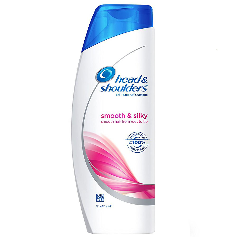 شامپوی مو هد اند شولدرز مدل New Formula Smooth And Silky حجم 400 میلی لیتر