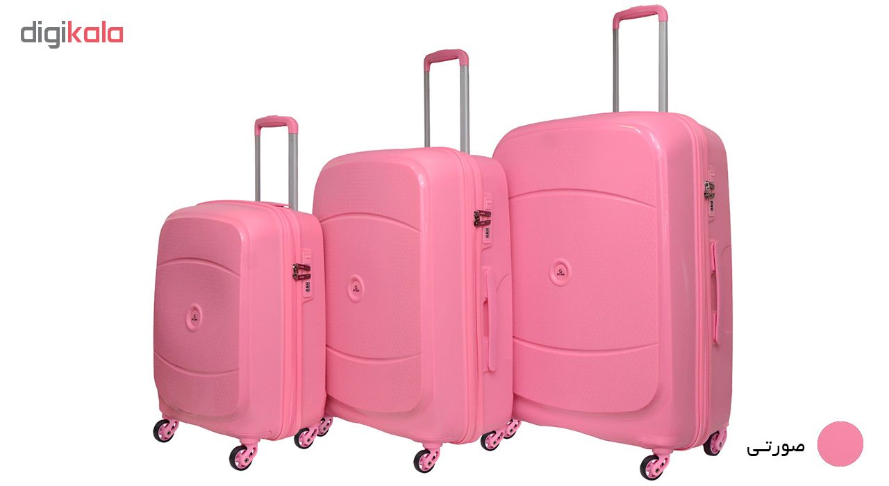 مجموعه سه عددی چمدان اسکن مدل PQ002