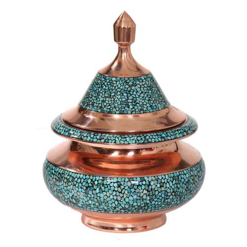 قندان فیروزه کوب لوح هنر کد 1247