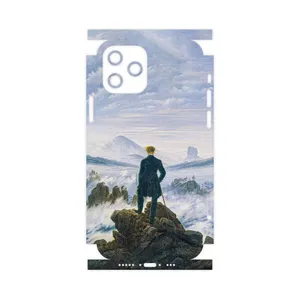 MAHOOT Wanderer above the Sea of Fog-FullSkin Cover Sticker for Apple iPhone 12 Pro