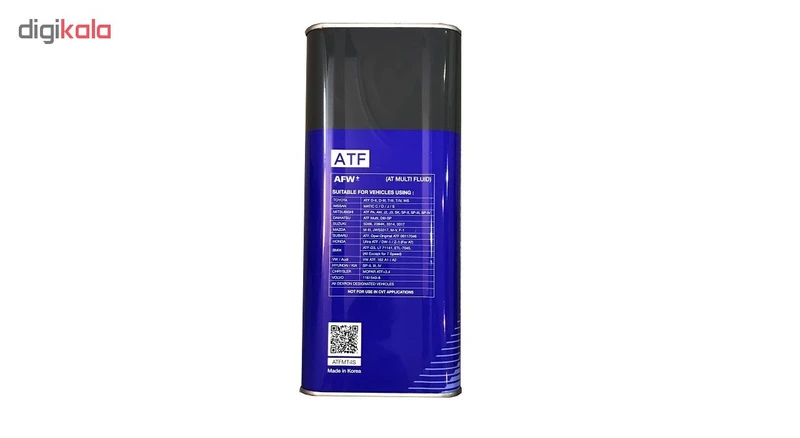 عکس شماره 3 : روغن گیربکس خودرو آیسین مدل afw-plus ظرفیت 4 لیتر