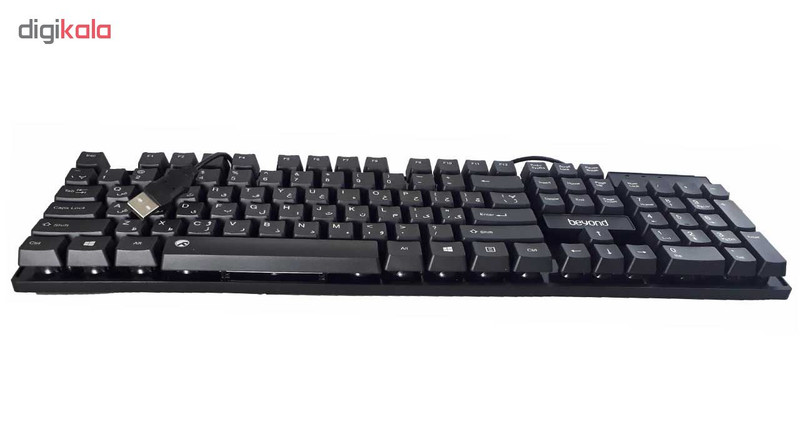 کیبورد بیاند مدل BK-2350 با حروف فارسی 2