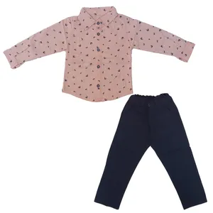 ست پیراهن و شلوار پسرانه مدل A012