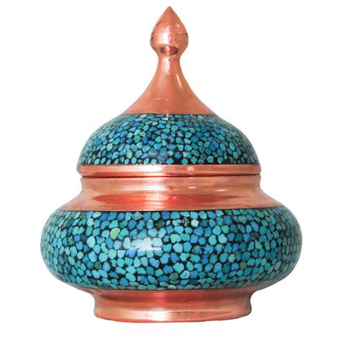 قندان فیروزه کوب لوح هنر کد 1249