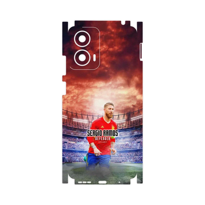 برچسب پوششی ماهوت مدل Sergio Ramos-FullSkin مناسب برای گوشی موبایل موتورولا Moto G24