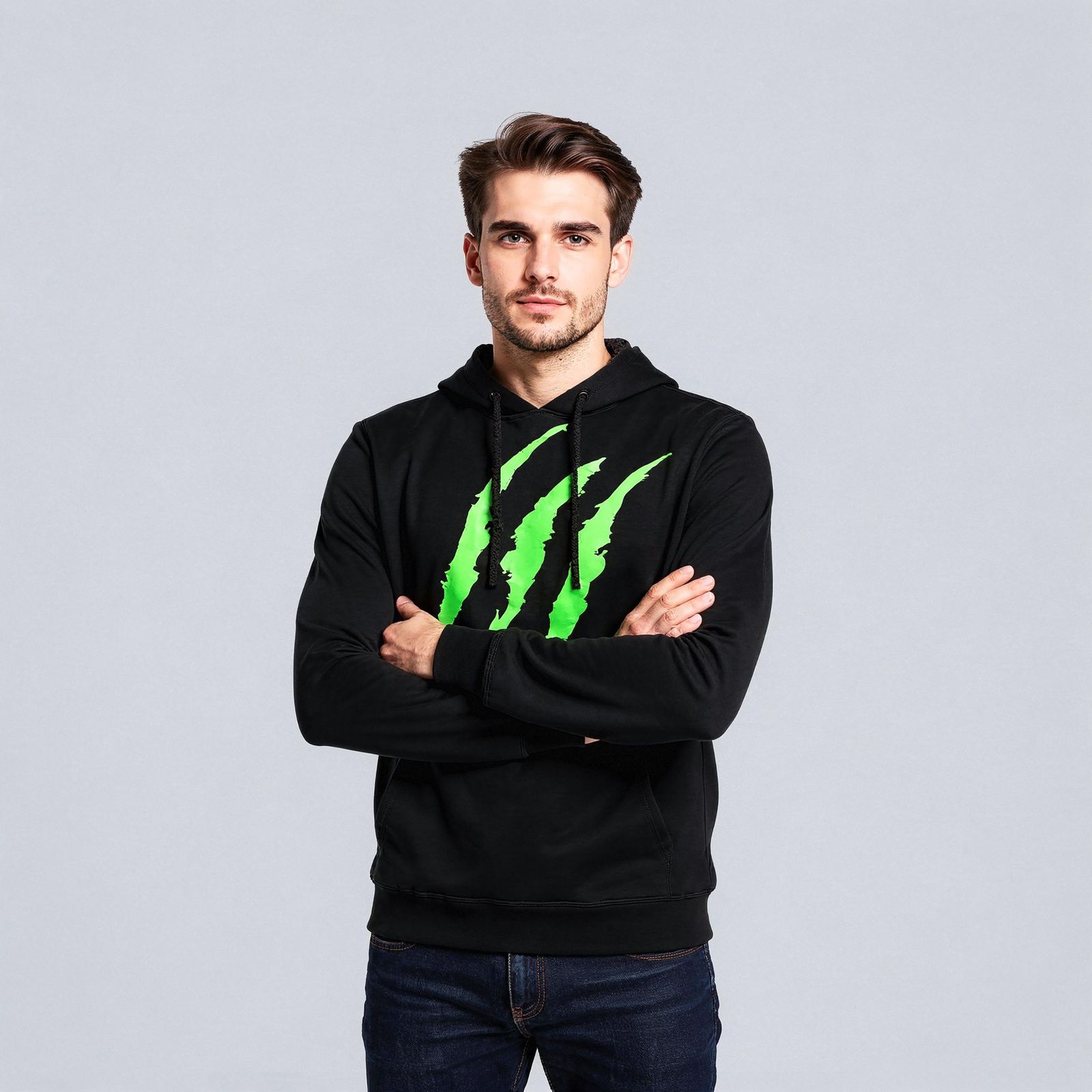 هودی مردانه طرح چنگ کد A03 -  - 1