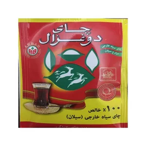چای سیاه کیسه ای دوغزال -1.7 گرم بسته 100 عددی