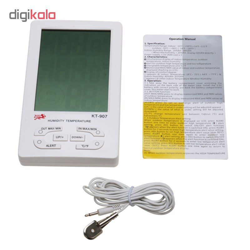 دماسنج رطوبت سنج KT907 مدل 2019
