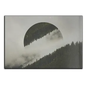 تابلو شاسی بکلیت طرح جنگل مه گرفته مدل SH-S5255