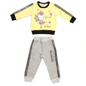 ست سویشرت و شلوار دخترانه مدل Pngo 3540