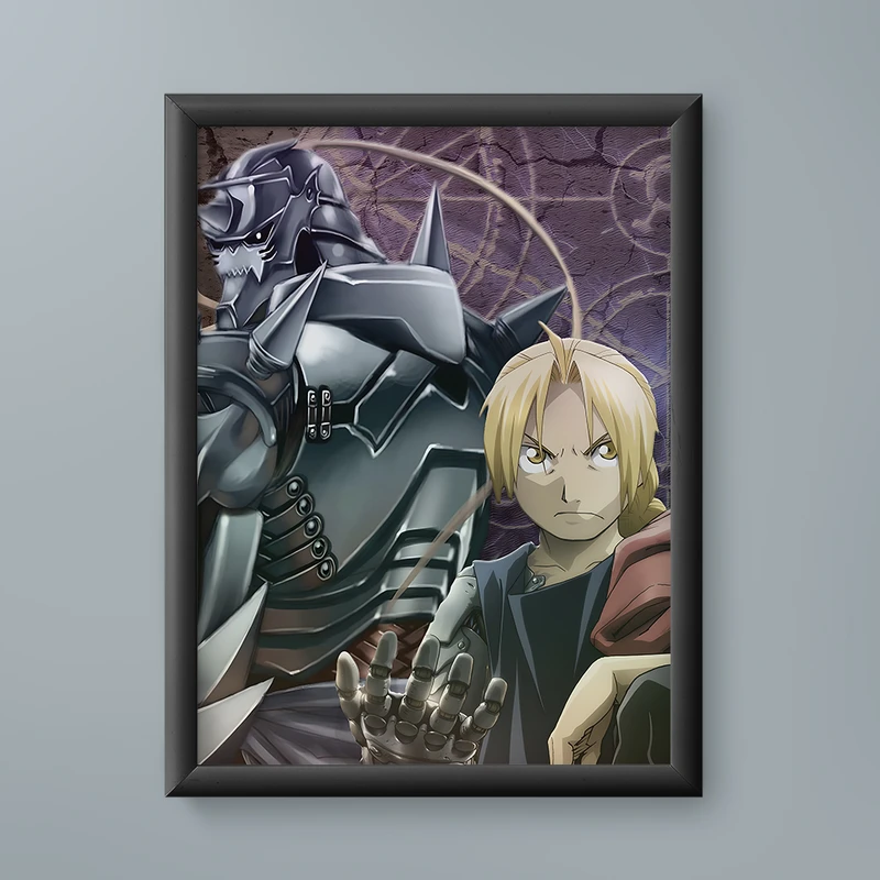 تابلو مدل انیمه ادوارد آلفونس فول متال آلکمیست 22 Edward Alphonse Fullmetal Alchemist anime